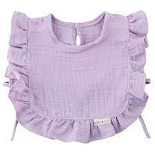 Load image into Gallery viewer, Ali+Oli Muslin Cotton Ruffle Baby Bib