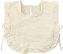Load image into Gallery viewer, Ali+Oli Muslin Cotton Ruffle Baby Bib