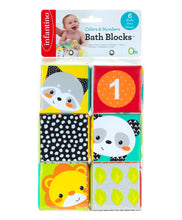 Load image into Gallery viewer, Infantino Colors & Numbers Bath Blocks