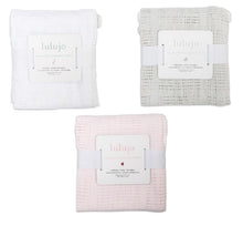 Load image into Gallery viewer, lulujo Baby Cellular Baby Blanket