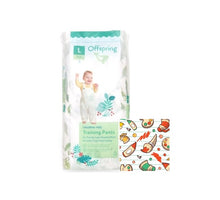 Load image into Gallery viewer, OffSpring Training Diapers L Size - (Pants) 1 Pack(36pcs) 9-14 kgs