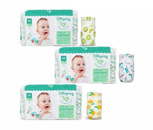 Load image into Gallery viewer, Offspring Training Diapers M Size (Tape) - 1 Pack (42pcs) 6-10kg