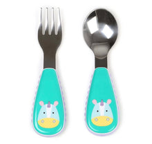 Load image into Gallery viewer, Skip Hop Zoo Utensils Fork & Spoon
