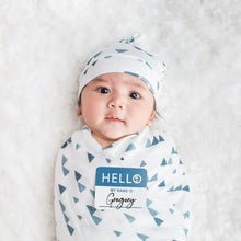 Load image into Gallery viewer, lulujo Hat & Swaddle Sets Plains