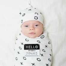 Load image into Gallery viewer, lulujo Hat & Swaddle Sets Plains