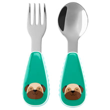 Load image into Gallery viewer, Skip Hop Zoo Utensils Fork & Spoon