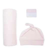 Load image into Gallery viewer, lulujo Hat & Swaddle Sets Plains