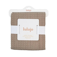 Load image into Gallery viewer, lulujo Soft Cotton Baby Blanket, Waffle Weave