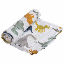 Load image into Gallery viewer, Little Unicorn Swaddle Cotton Muslin Animal World