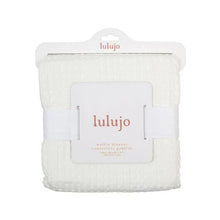 Load image into Gallery viewer, lulujo Soft Cotton Baby Blanket, Waffle Weave