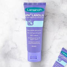 Load image into Gallery viewer, Lansinoh Lanolin Nipple Cream, Safe for Baby and Mom