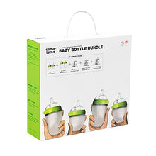 Load image into Gallery viewer, Comotomo Baby Bottle Bundle, Green, (7 Piece Set)