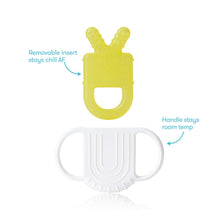 Load image into Gallery viewer, Frida Baby Not-Too-Cold-to-Hold BPA-Free Silicone Teether for Babies