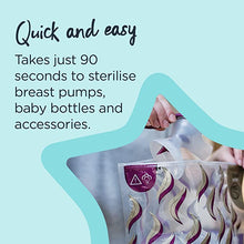 Load image into Gallery viewer, Tommee Tippee Travel and Microwave Steriliser Bags Pack of 5