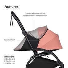 Load image into Gallery viewer, BABYZEN YOYO Mosquito Net for 0+ Newborn Pack - Protect Baby from Mosquitoes & Other Insects