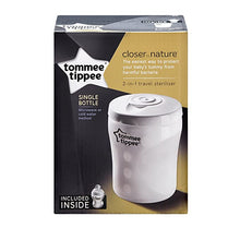 Load image into Gallery viewer, Tommee Tippee CTN Travel Sterilizer Single Bottle