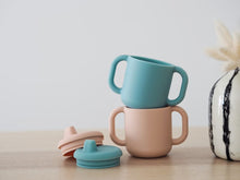Load image into Gallery viewer, Beaba Silicone Learning cup Blue