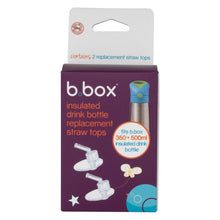 Load image into Gallery viewer, B.Box Insulated Drink Bottle Replacement Straw Tops 2pcs