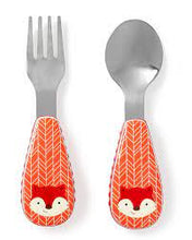 Load image into Gallery viewer, Skip Hop Zoo Utensils Fork & Spoon