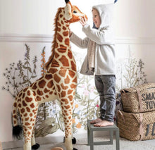 Load image into Gallery viewer, Childhome Standing Giraffe 135cm Brown