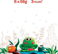 Load image into Gallery viewer, Moon Dough Creation Set of 6*56g 3yrs+
