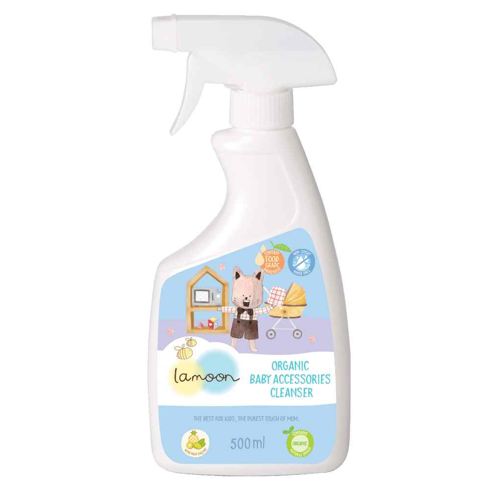 LAMOON ORGANIC BABY ACCESSORIES CLEANSER 500ML