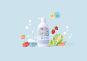 LAMOON VEGETABLE & FRUIT WASH 450ML