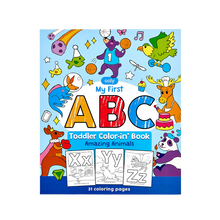 Load image into Gallery viewer, Ooly Color-In&#39; Book Toddler My First ABC and 123
