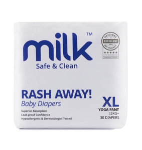 Milk Baby Diapers XL YOGA pant (12kg+) 30 diapers