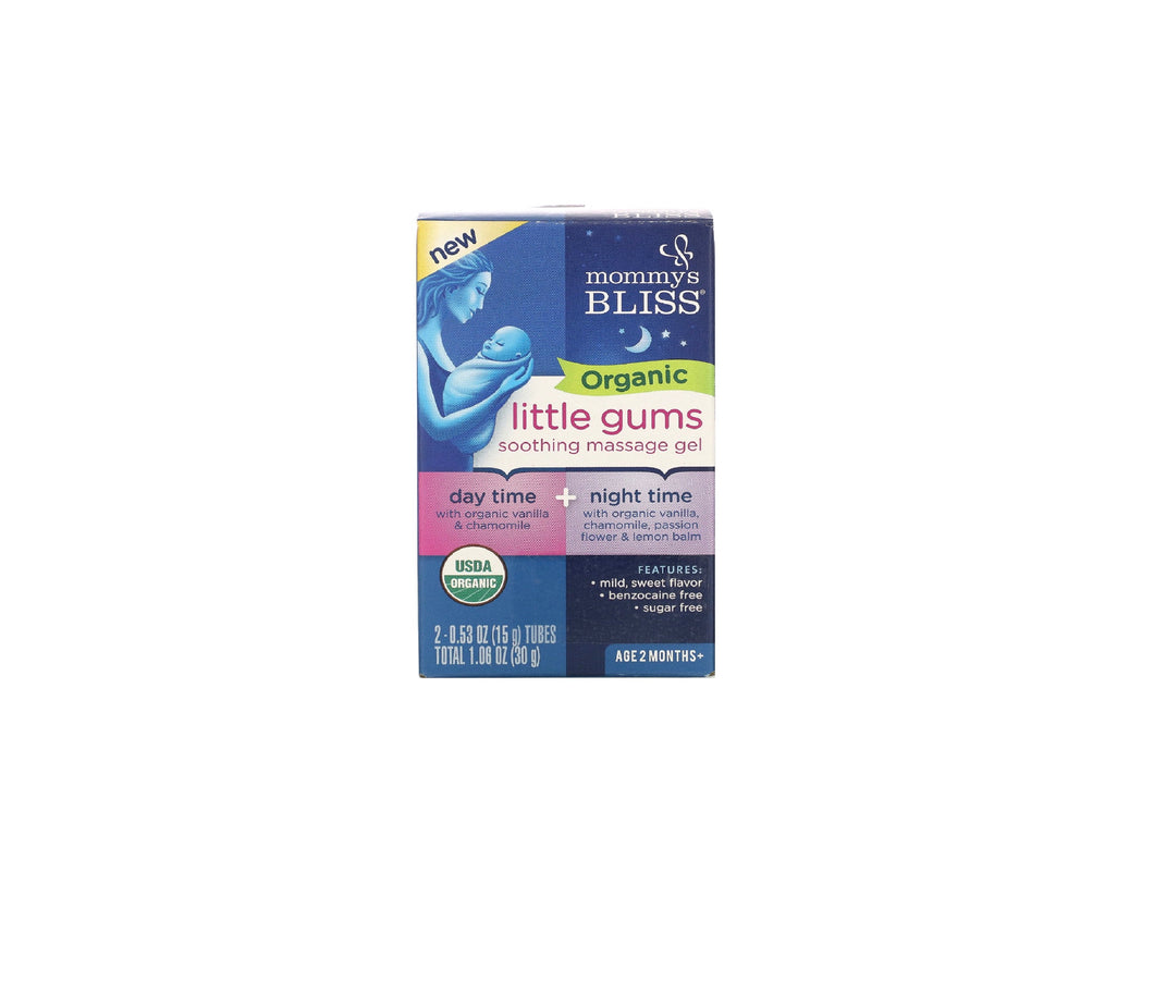 Mommy Bliss Gel soothing gums for teething - morning tube and evening tube