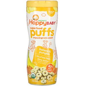 Happy Baby Organic Superfood Puffs 8 Months +