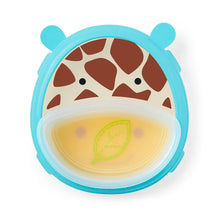Load image into Gallery viewer, SKIP HOP Zoo Smart Serve Plate &amp; Bowl
