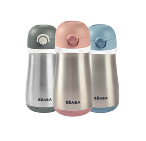 Beaba - Stainless Steel Bottle w/ Handle 350ml