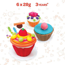 Load image into Gallery viewer, Moon Dough Creation Cup Cake Set 6*28g 3yrs+

