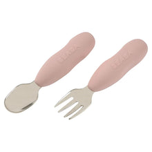 Load image into Gallery viewer, Beaba Pre-Cutlery Stainless Steel Set of 2 (10m+)
