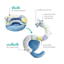 Load image into Gallery viewer, Moon 2in1 Tummy Time &amp; Seated Support 0m+
