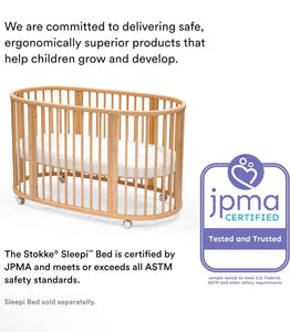 Stokke Mini / Sleepi Bed Fitted Sheet  White