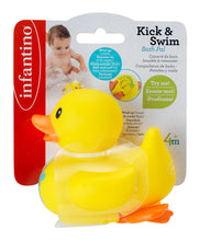 Load image into Gallery viewer, Infantino Kick &amp; Swim Bath Pal Duck 4m+
