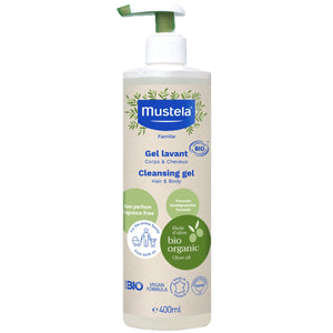 Mustela Organic Cleansing Gel hair & body 400ml