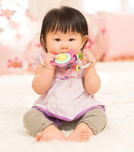 Load image into Gallery viewer, Infantino Spin &amp; Teethe Gummy Pink Flower Rattle
