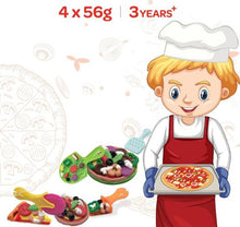 Load image into Gallery viewer, Moon Dough Creation Pizza Treat 4*56g 3yrs+
