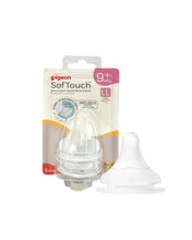Load image into Gallery viewer, Pigeon Softouch Anti-Colic System Nipples 2pcs
