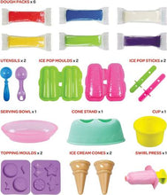 Load image into Gallery viewer, Moon Dough Creation Ice Cream Set 6*28g 3yrs+
