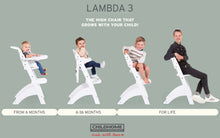 Load image into Gallery viewer, Childhome , Baby high chair + feeding tray
