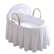 Load image into Gallery viewer, Kinder Valley Aura Moses Basket with White Opal Folding Stand
