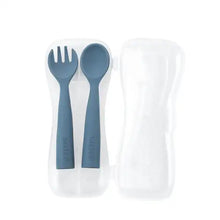 Load image into Gallery viewer, Haakaa Bendy Silicone Cutlery Set
