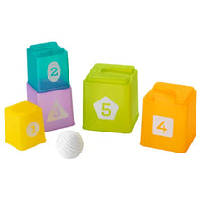 Load image into Gallery viewer, Infantino Cups &amp; Ball Learning Set 6m+
