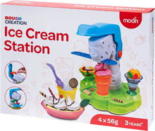 Load image into Gallery viewer, Moon Dough Creation Ice Cream Station 4*56g 3Yrs+
