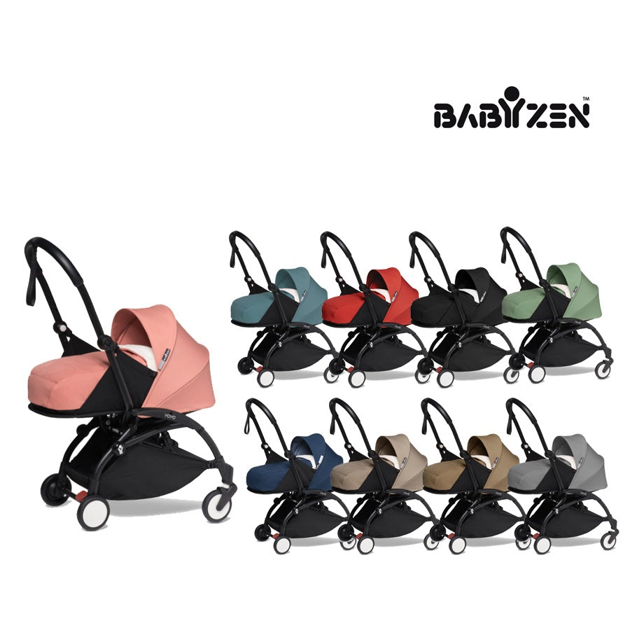  Babyzen YOYO 0+ Newborn Pack, Toffee - Includes Mattress,  Canopy, Head Support & Foot Cover - Requires YOYO2 Frame (Sold Separately)  : Baby