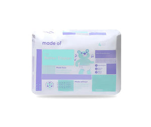 MADE OF The Better Baby Diapers(4) (10-17kg) - Hypoallergenic Diapers